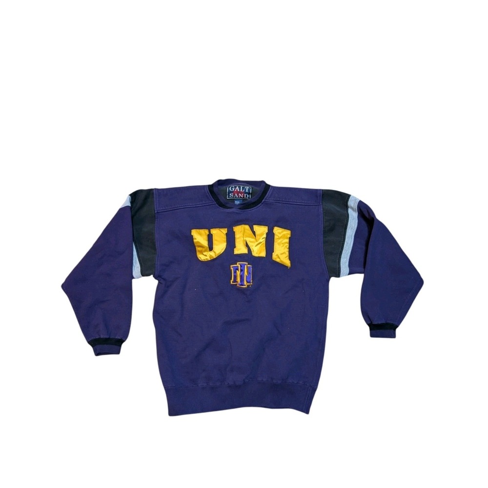 Vintage University of Northern Iowa UNI Panthers Crewneck Sweatshirt USA Size M